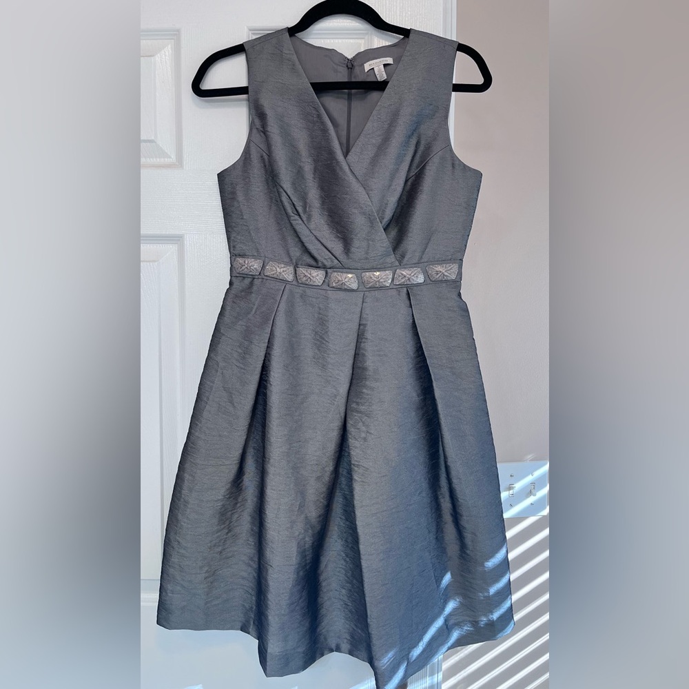 Elegant Silver Party Dress
